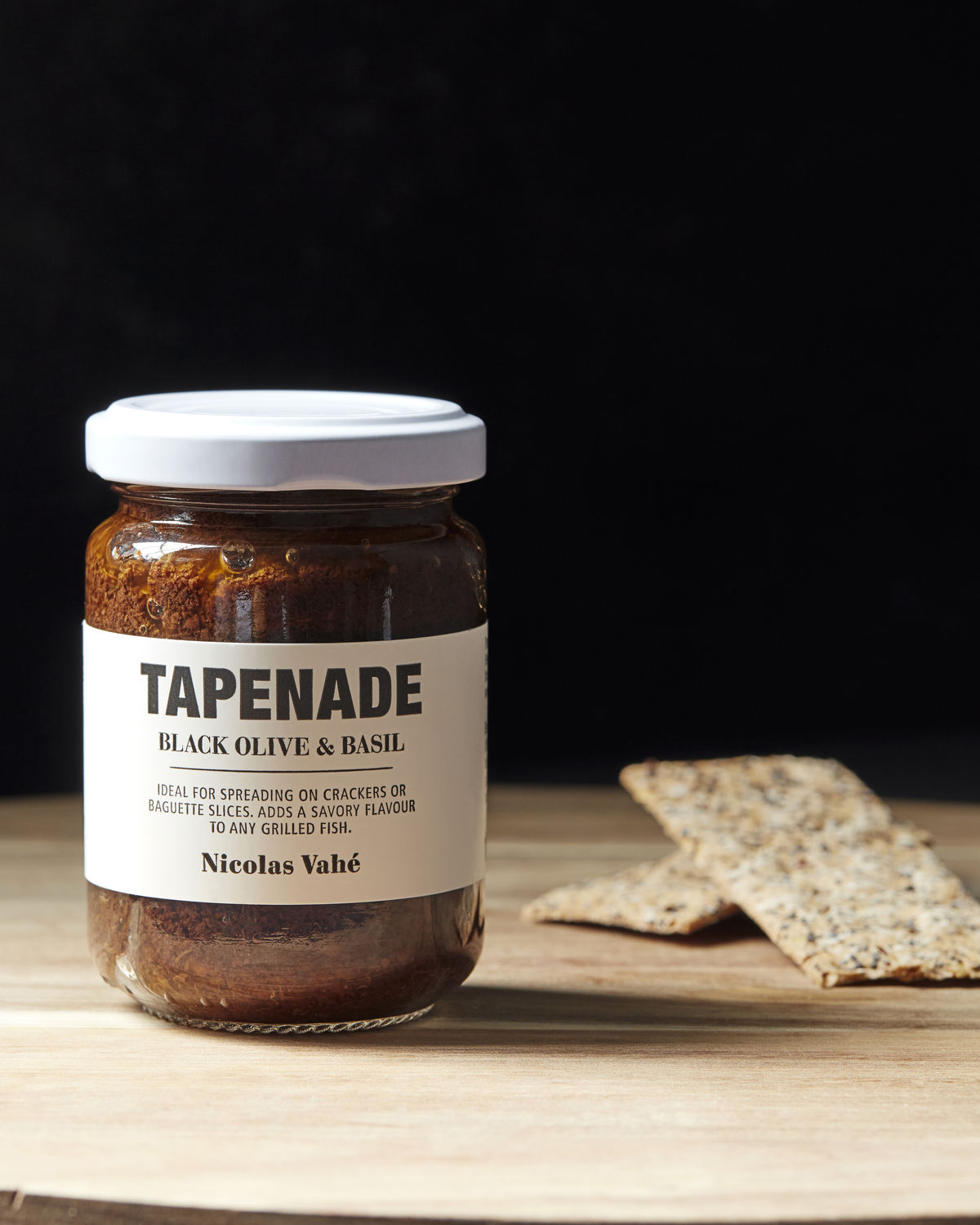Tapenade, Black olive & basil