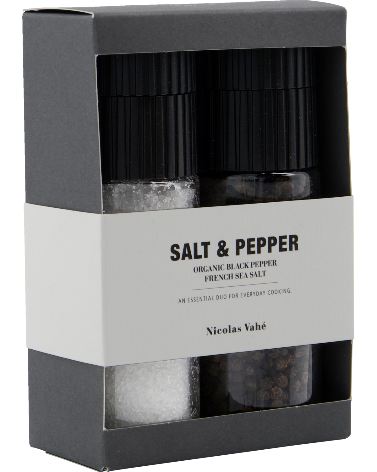 Gift box, Salt & organic black pepper, 60 g