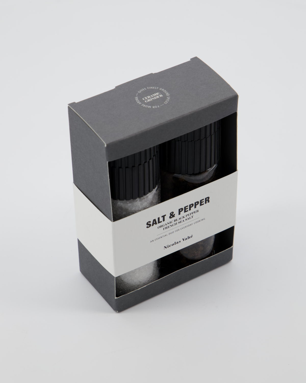 Gift box, Salt & organic black pepper, 60 g