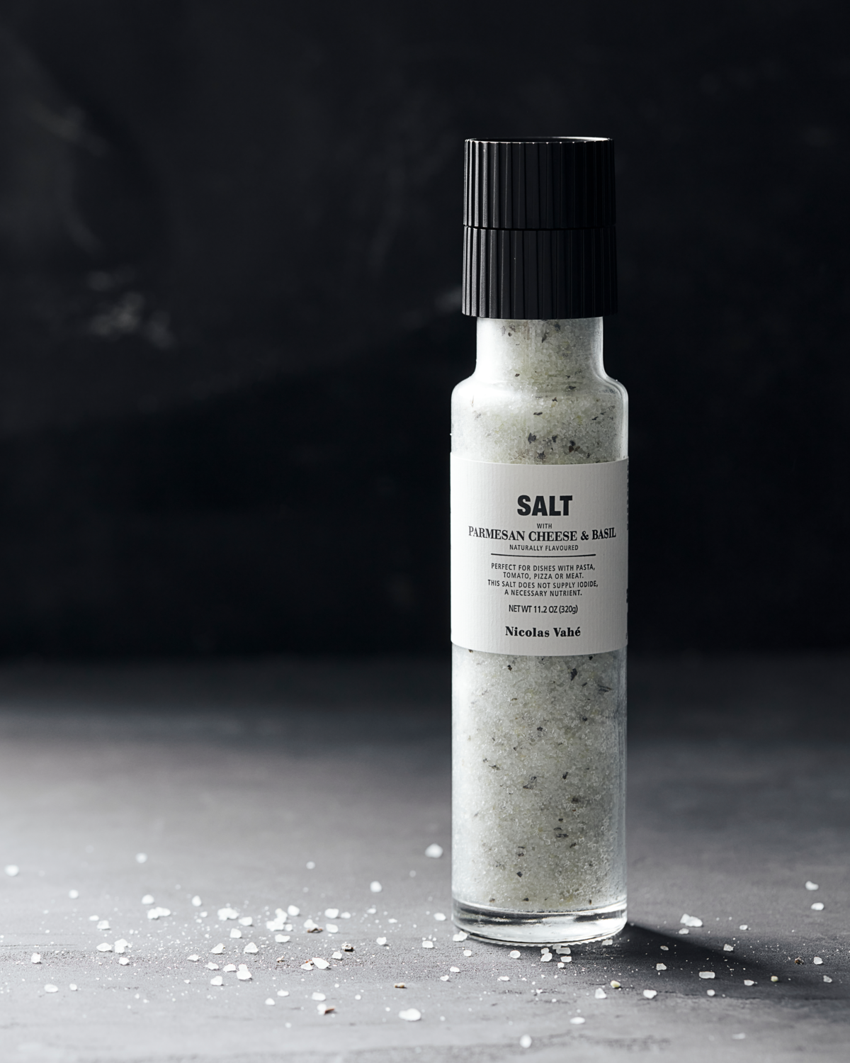 Salt, Parmesan cheese & basil, 320 g