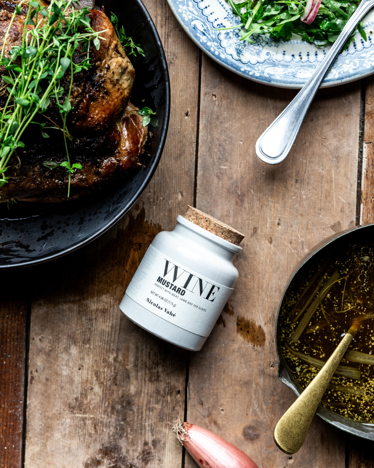 Mustard, Wine, 115 g