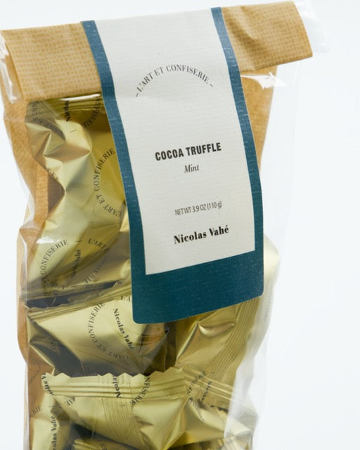 Cocoa truffle with mint, , 110 g