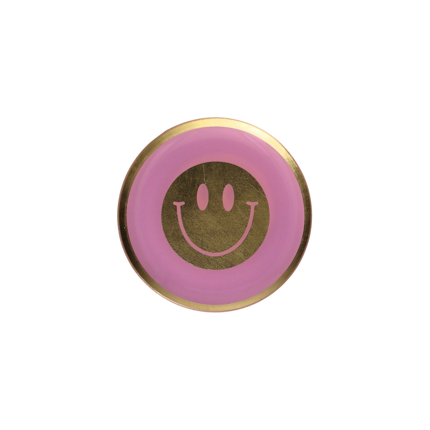Love Plates Smiley | rosa