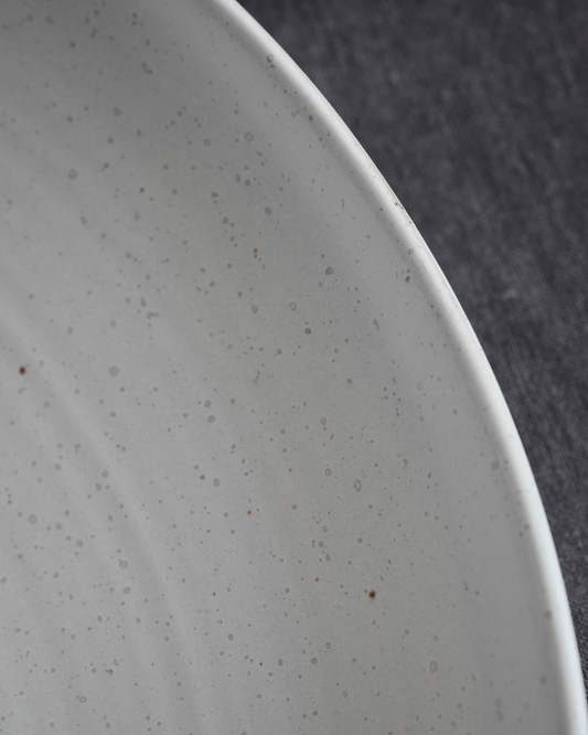 Schale Pion, Grau/Weiß