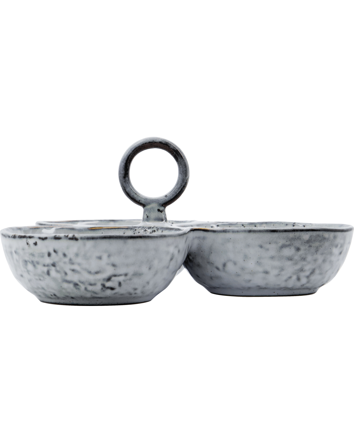 Servierschalen Rustic, Dunkelgrau