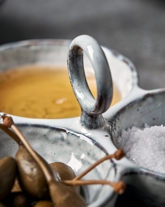 Servierschalen Rustic, Dunkelgrau