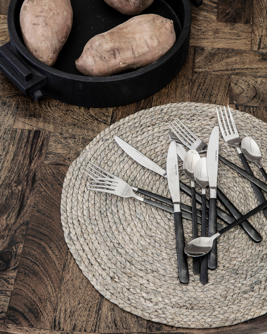 Tischset Circle, Hellgrau | 4er Set