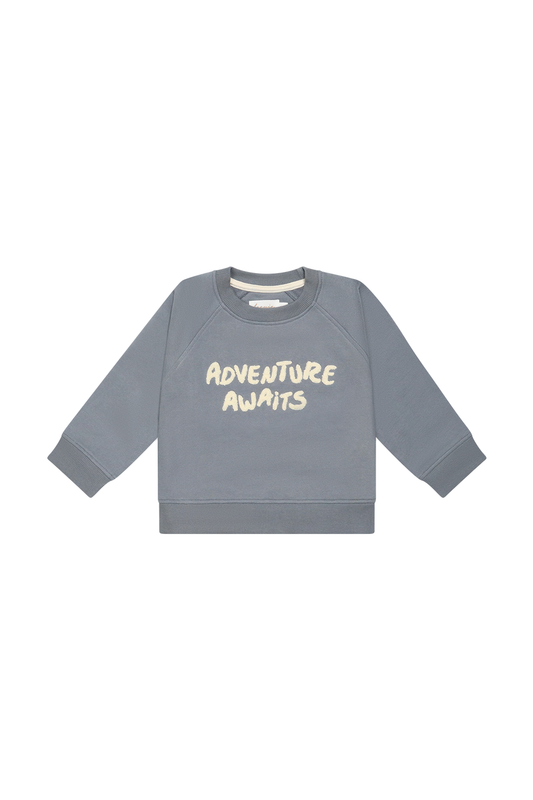 Unisex Oversized Sweatshirt "Adventure Awaits"