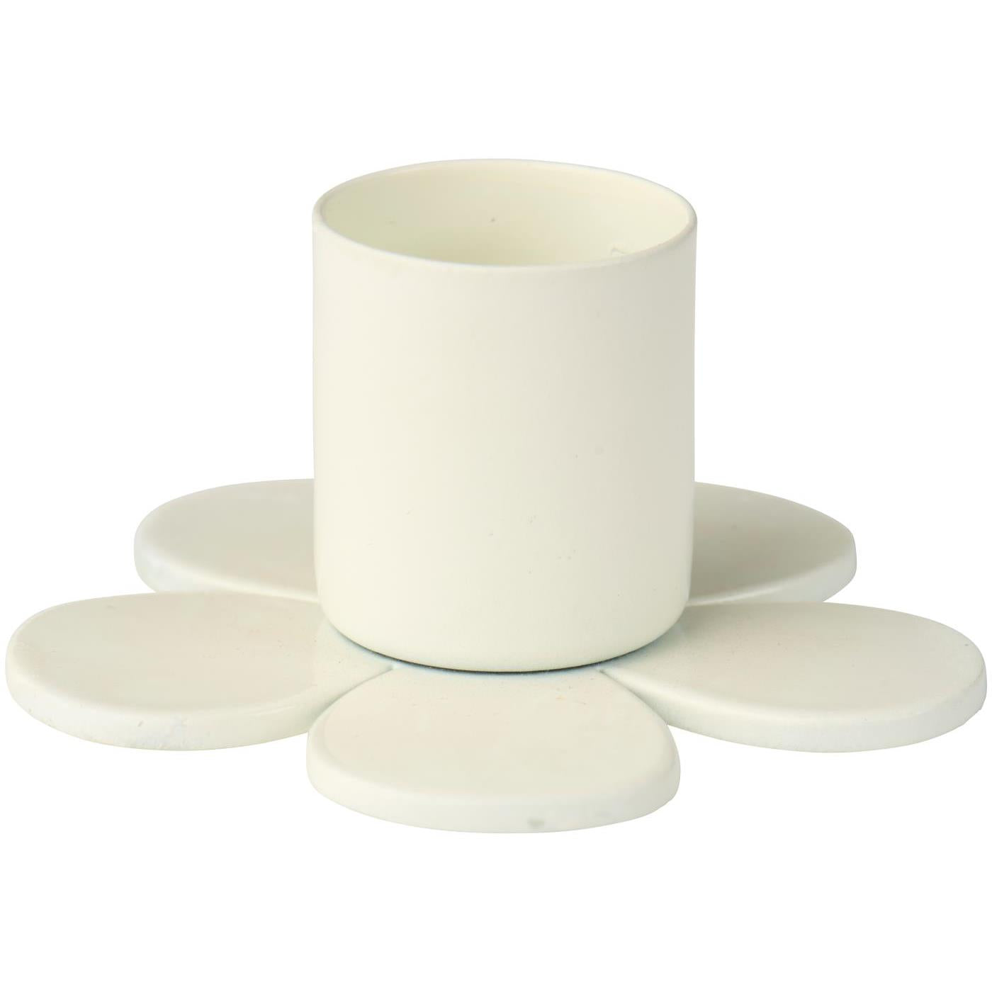 Kerzenhalter blumenförmig (2,2cm)| buttercream