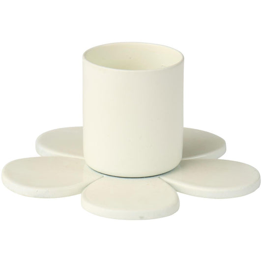 Kerzenhalter blumenförmig (2,2cm)| buttercream