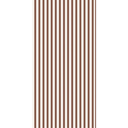 Serviette m/braunen Streifen 16 Stck