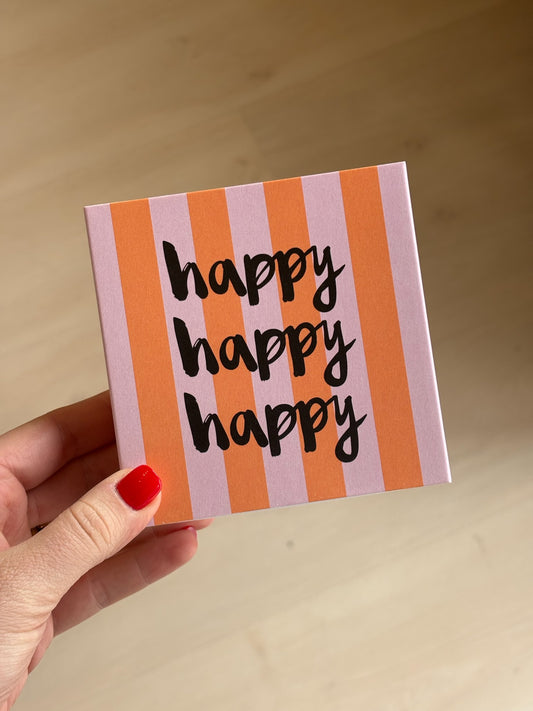 Streichhölzer Happy