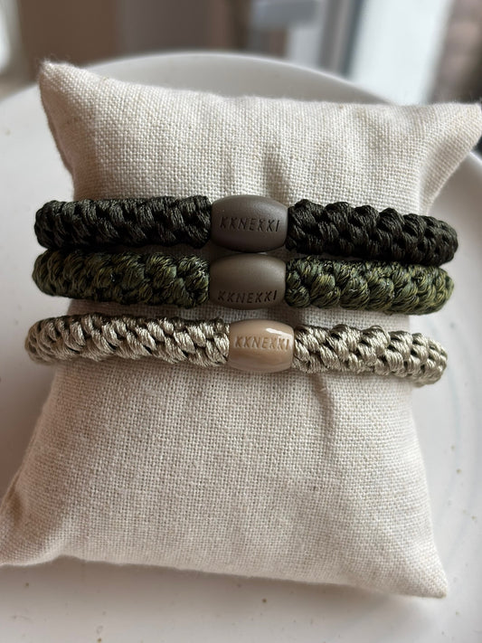 KKNEKKI Haargummis | 3er Set