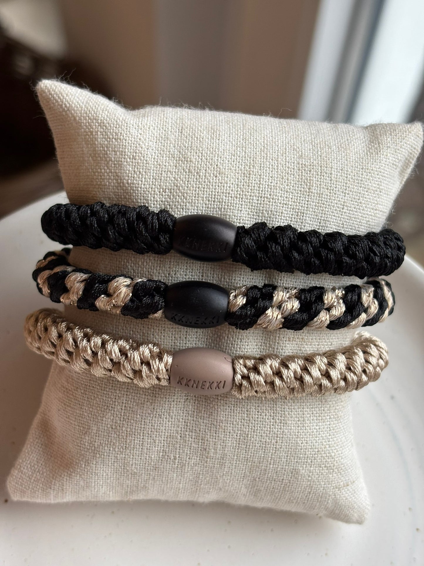 KKNEKKI Haargummis | 3er Set
