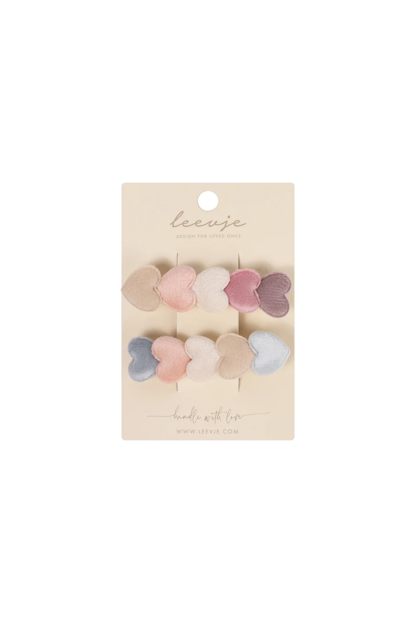 Haarklammern | Hearts 2er Set