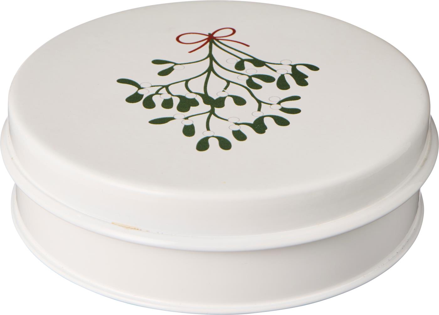 Dose mit drei Herz-Ausstechern "Mistelzweig"