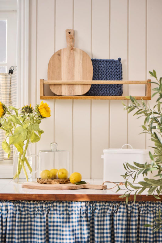 Untersetzer midnight blue gestrickt