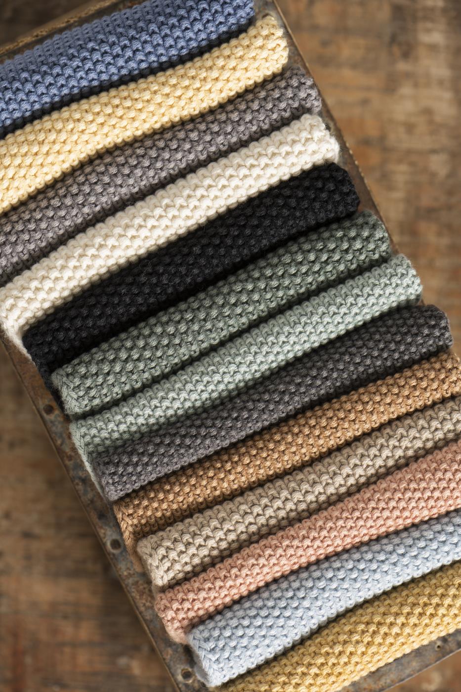 Spültücher Mynte gestrickt