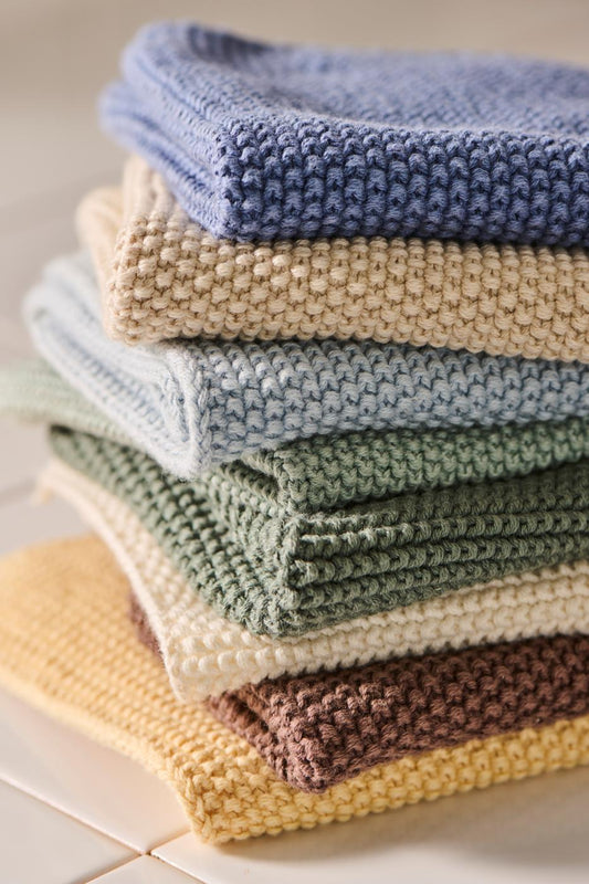 Spültücher Mynte gestrickt