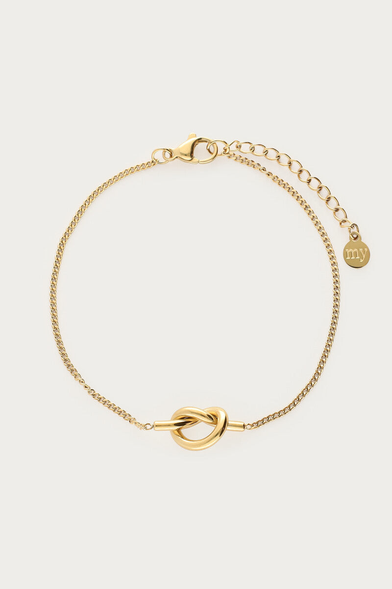 Bold Armband Brezel | Gold