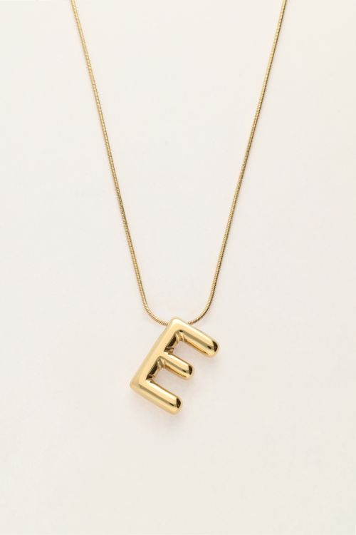 Bold Kette mit Initialen | Silber & Gold