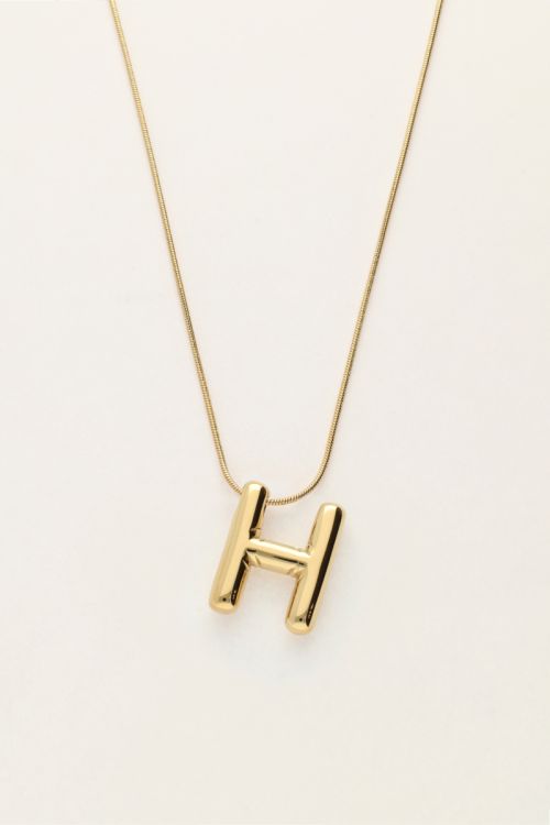 Bold Kette mit Initialen | Silber & Gold
