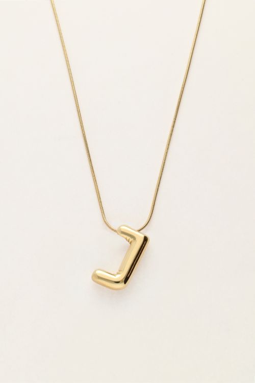 Bold Kette mit Initialen | Silber & Gold