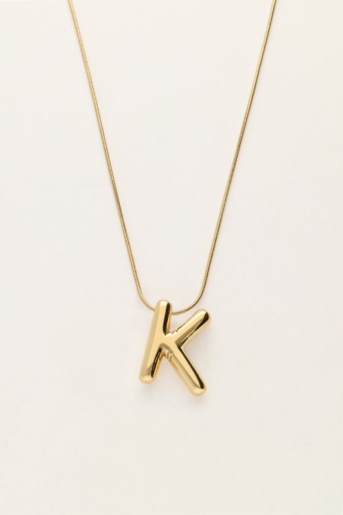 Bold Kette mit Initialen | Silber & Gold