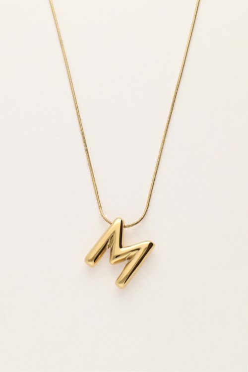 Bold Kette mit Initialen | Silber & Gold