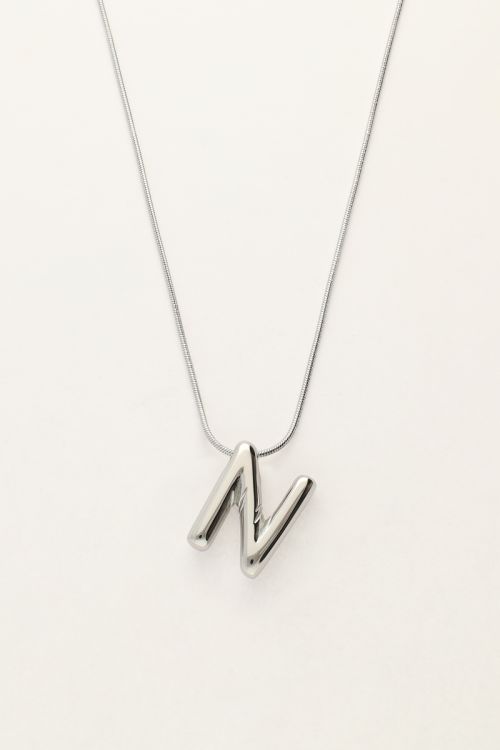 Bold Kette mit Initialen | Silber & Gold