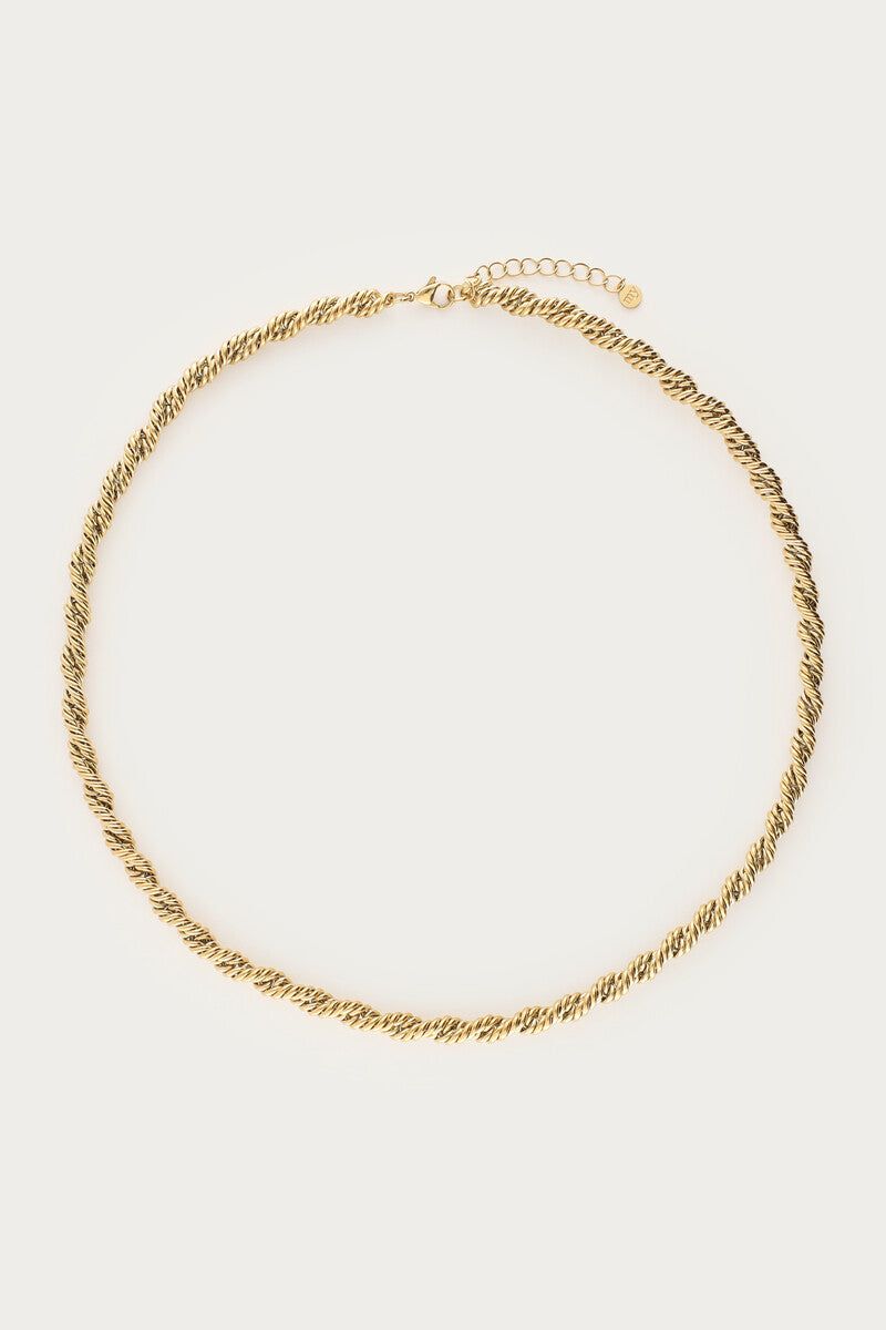 Bold Kette gedreht groß | Gold