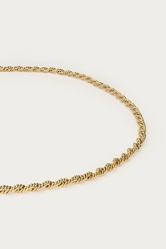 Bold Kette gedreht klein | Gold