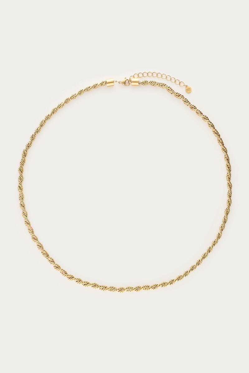 Bold Kette gedreht klein | Gold