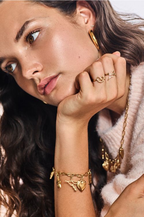 Bold Ring Brezel | Silber & Gold