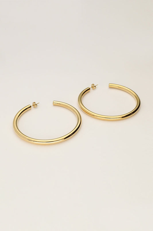 Bold Statement Ohrring Basic groß | Gold