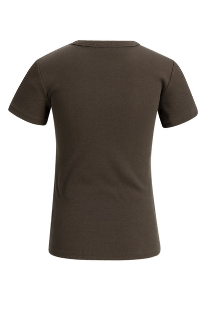 Geripptes T-Shirt | Delicioso