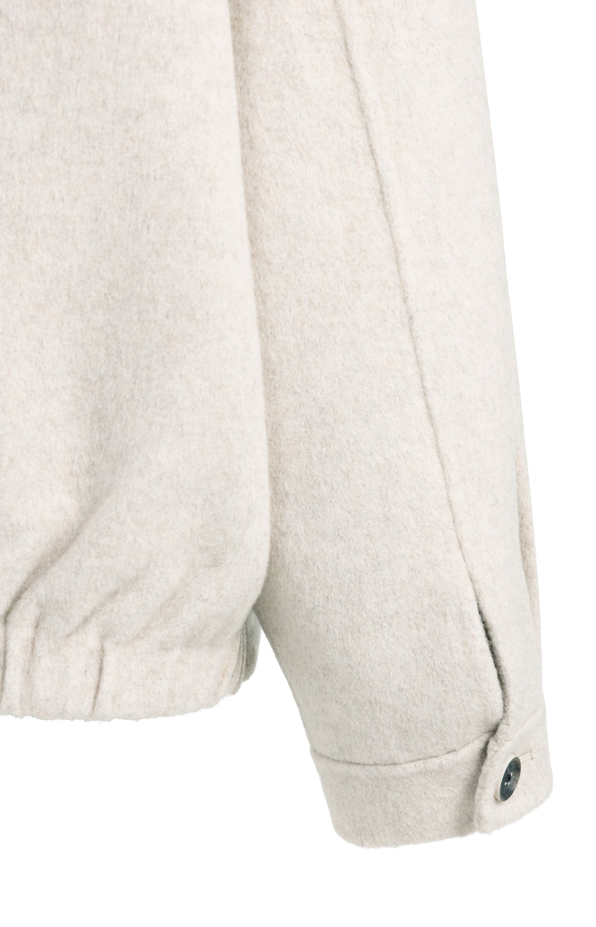 Oversized Jacke aus Wollmischung | Pure Cashmere Grey Melange