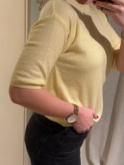 Cashmere Shirt butter yellow
