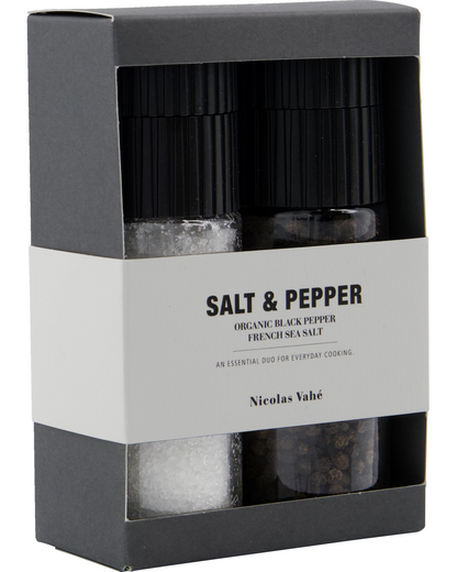 Gift box, Salt & organic black pepper, 60 g