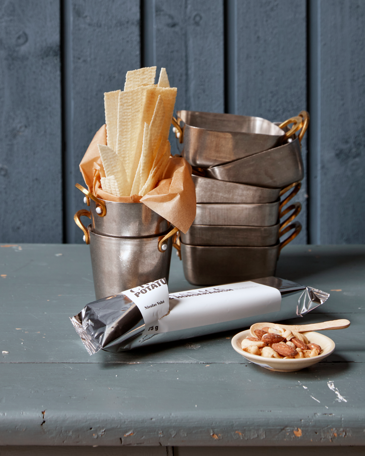 Crispy snack, Potato & horseradish, 75 g