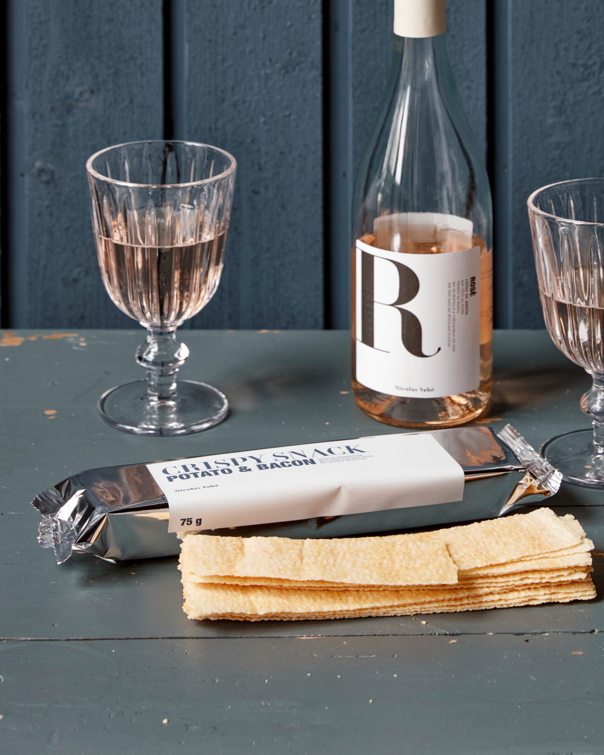 Crispy snack, Potato & bacon