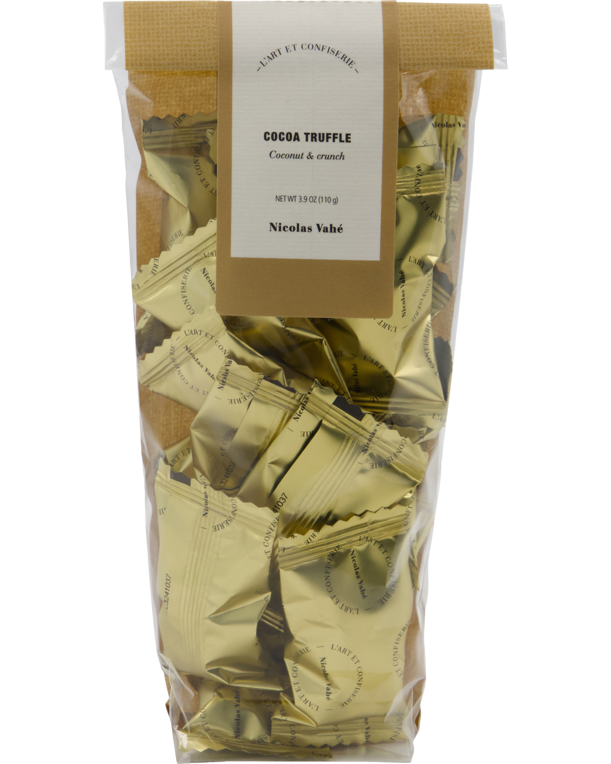 Cocoa truffle, Coconut & crunch