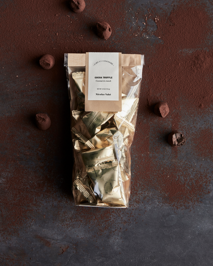 Cocoa truffle, Coconut & crunch