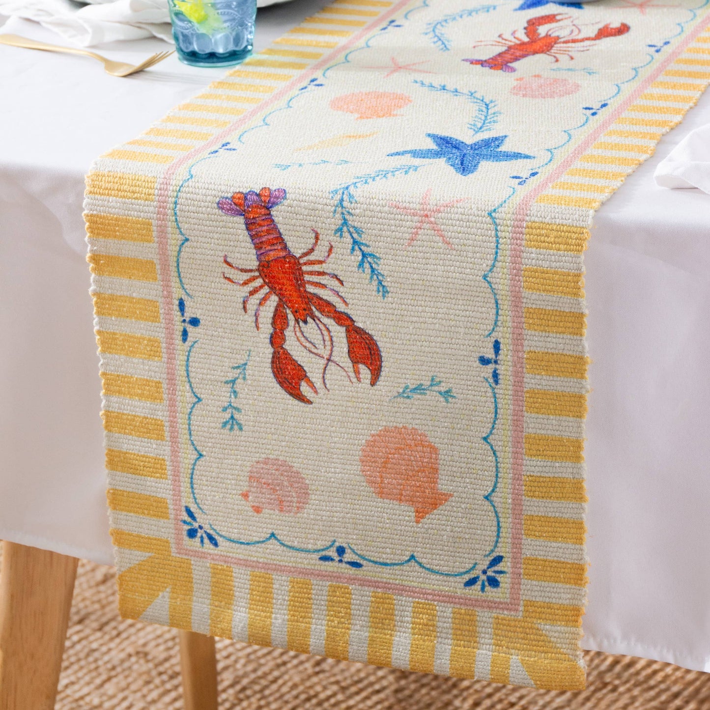 Maritimer Tischläufer | Indoor & Outdoor