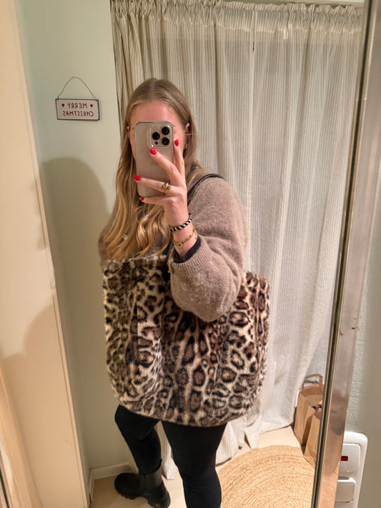 Felltasche Leopard