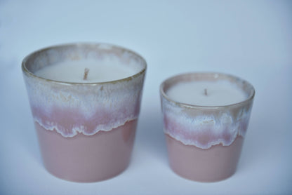 Kerze und Espressotasse (2 in 1) | Soft Pink