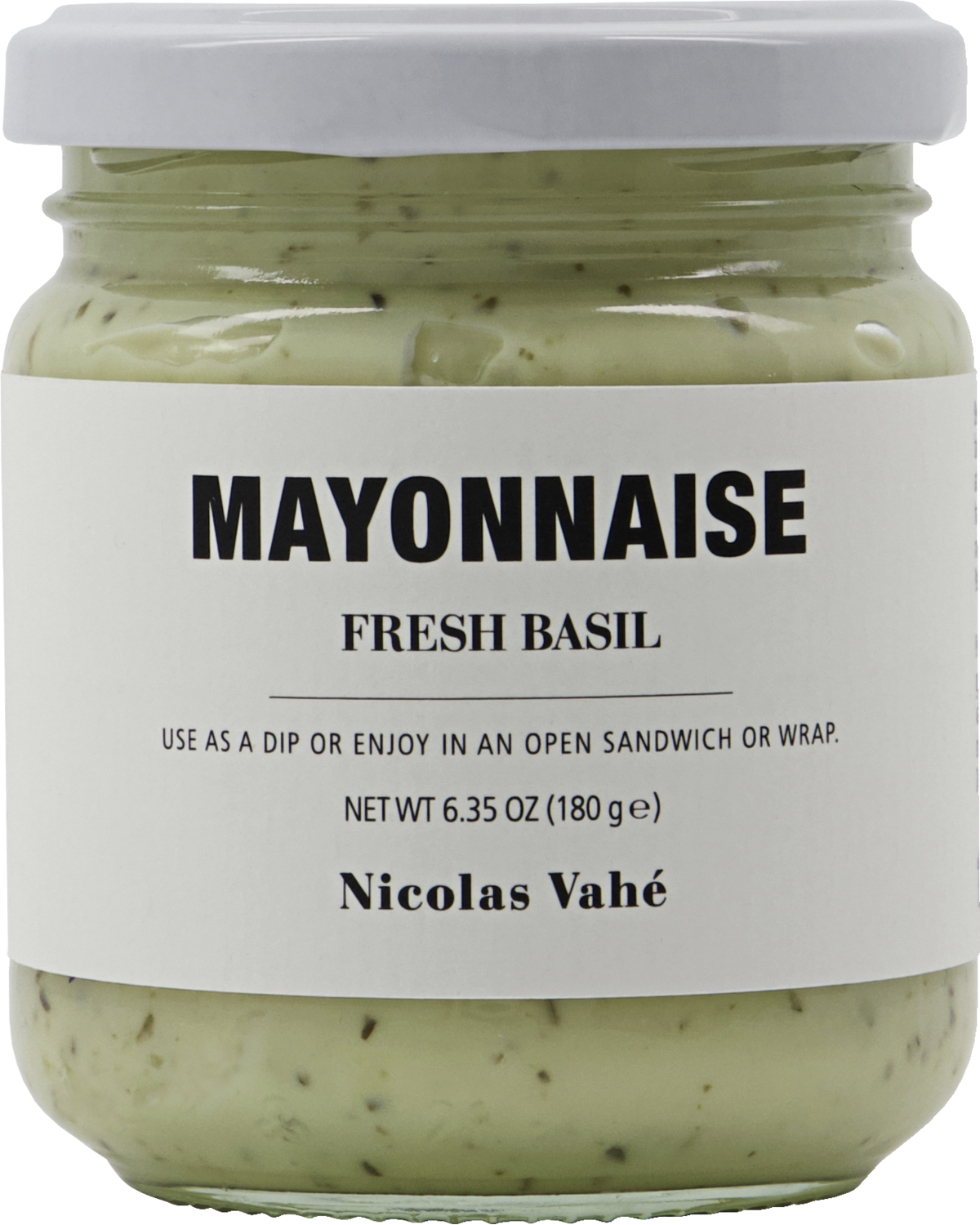 Mayonnaise, Fresh Basil, 180 g