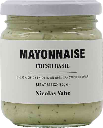 Mayonnaise, Fresh Basil, 180 g