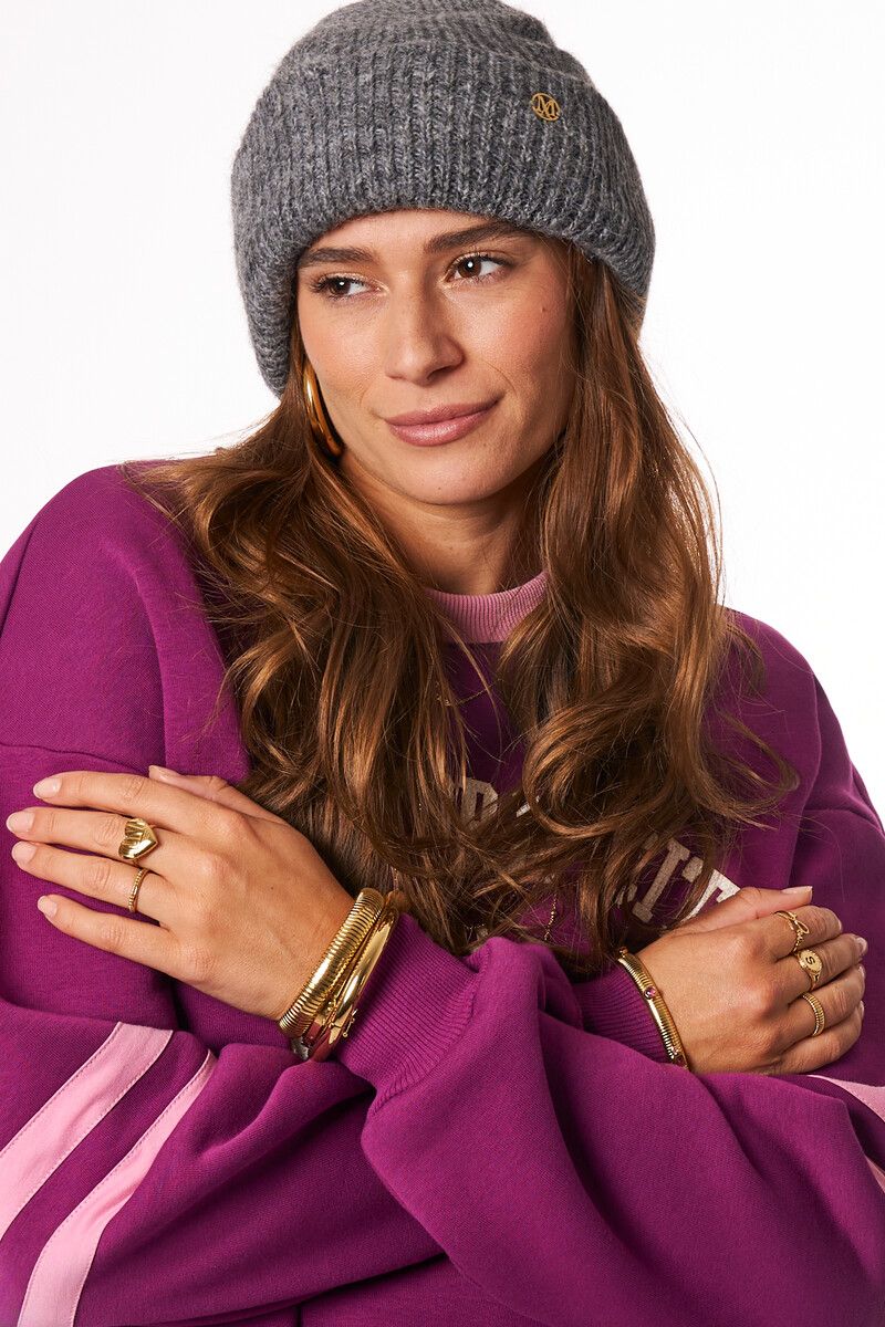 MyJewellery Strickmütze grau