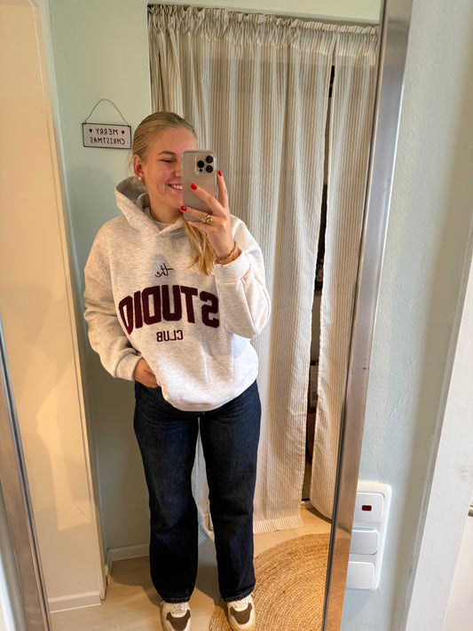 Hoodie The Studio Grau